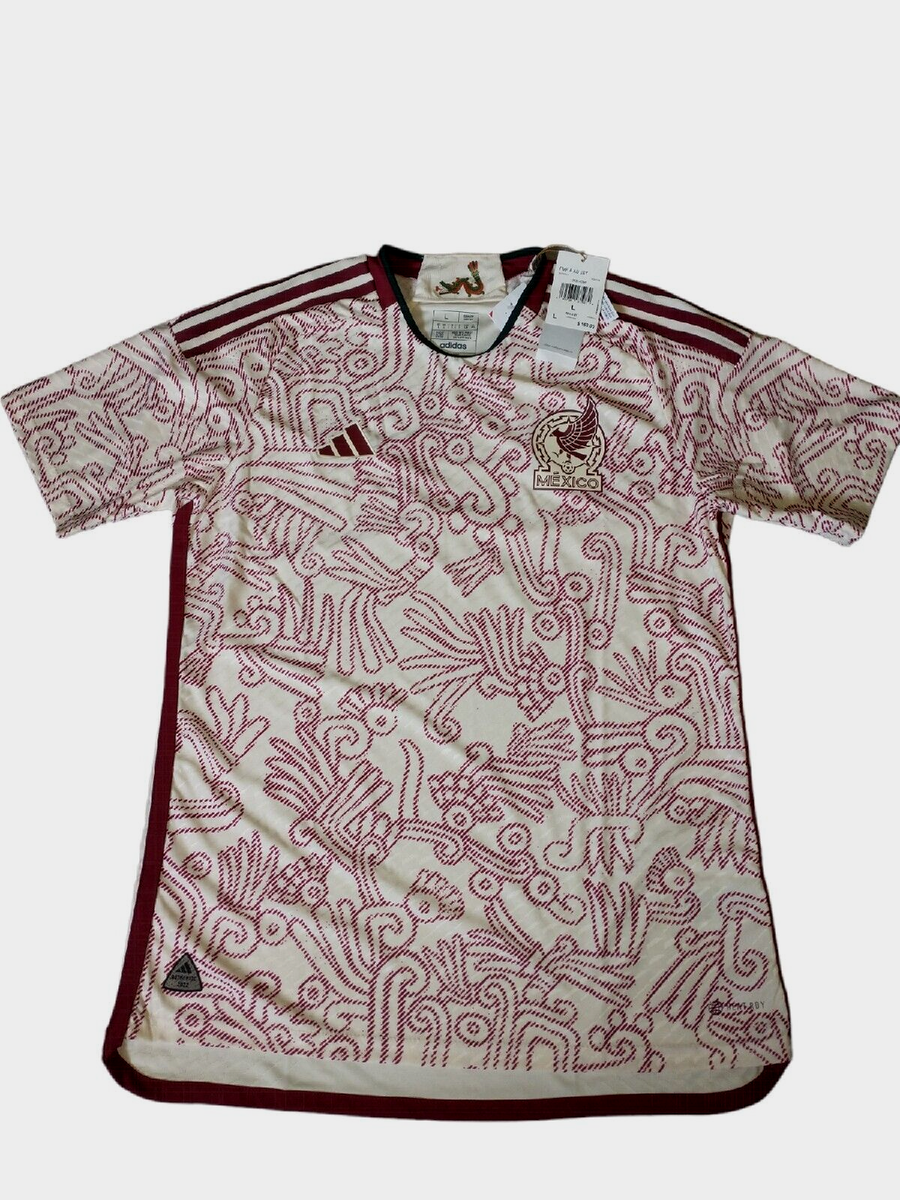 Adidas Mexico 2022 Authentic Heat Rdy Away Jersey Short Sleeve