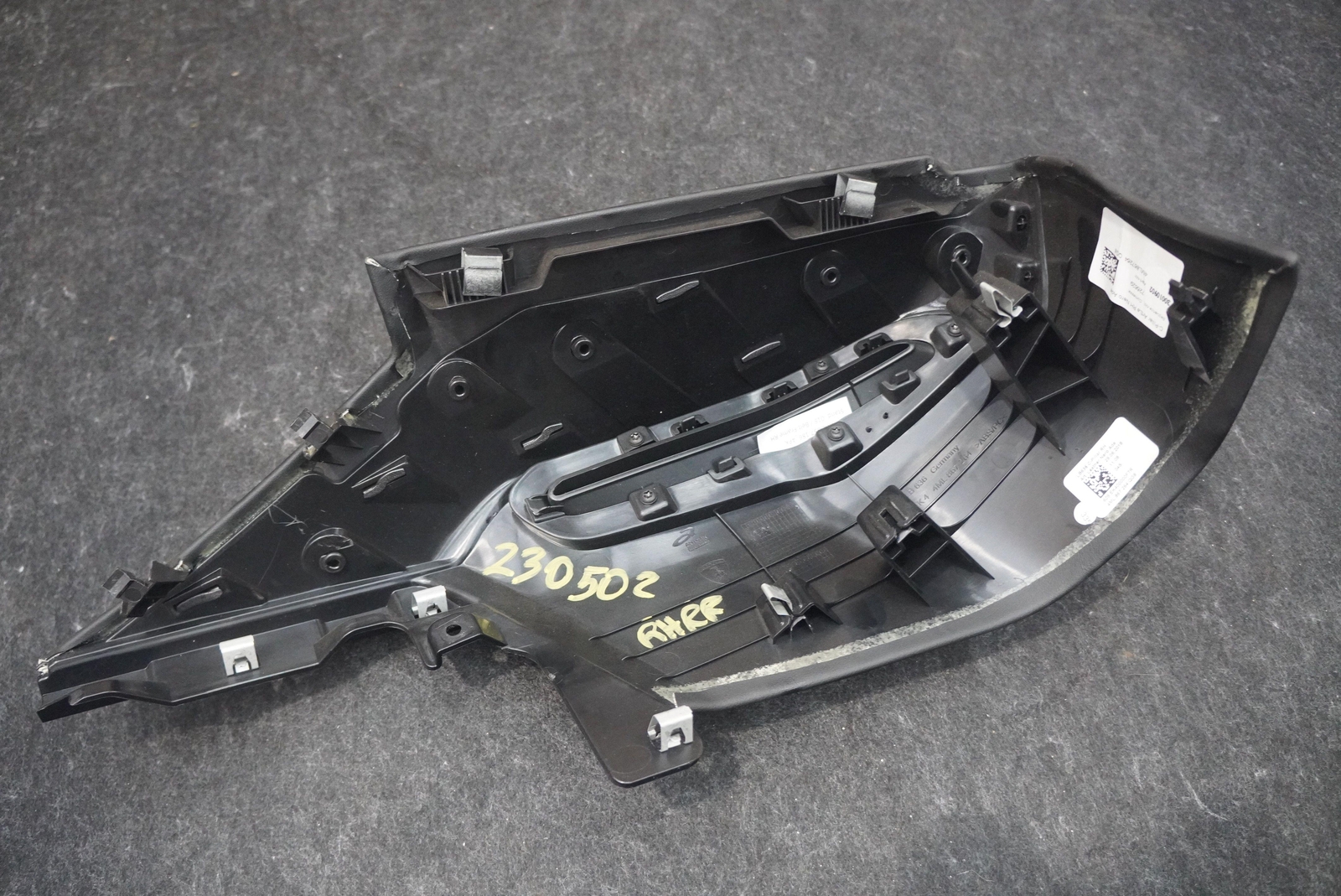 Rear Right C Pillar Cover Trim Panel Black Leather 4ML867264 Lamborghini Urus 19