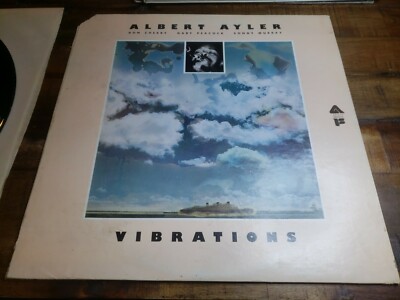 1975 Albert Ayler LP Vibrations - Artista Freedom AL 1000