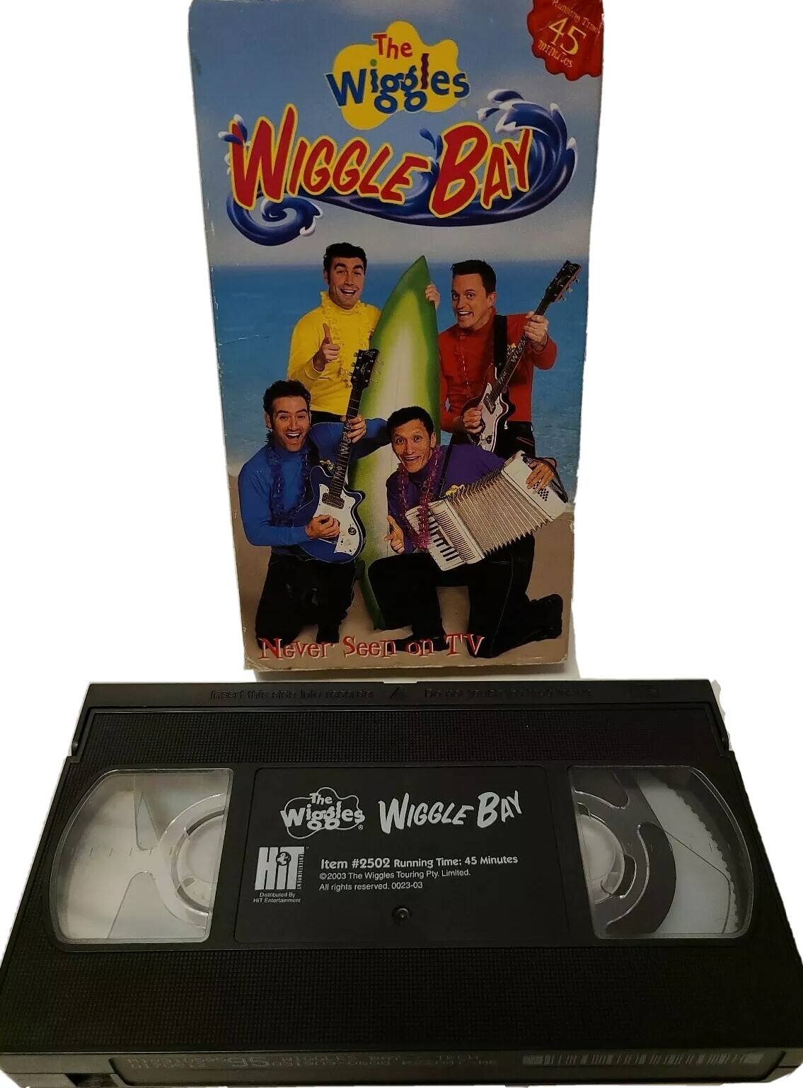 THE WIGGLES Wiggle Bay VHS Video Tape Songs Wiggle Musical Rare 2003 FREE SHIP 45986025029 eBay