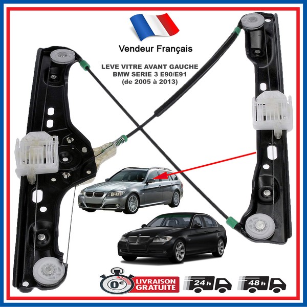 Fensterheber Leiter BMW Serie 3 E90/E91 Fensterheber Mechanismus BMW E90 E91-image