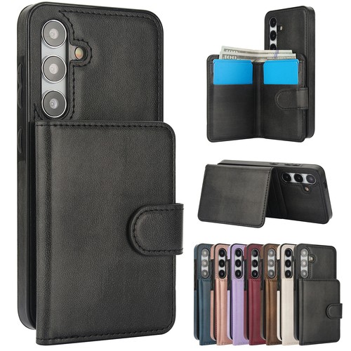 For Samsung Galaxy A15 A14 A13 Mag Safe Detachable PU Leather Stand Wallet Case