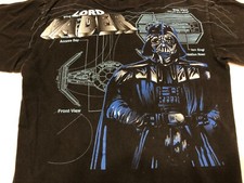 VIntage Star Wars "Lord Vader" Boys L T-Shirt, Nice graphic  '90's
