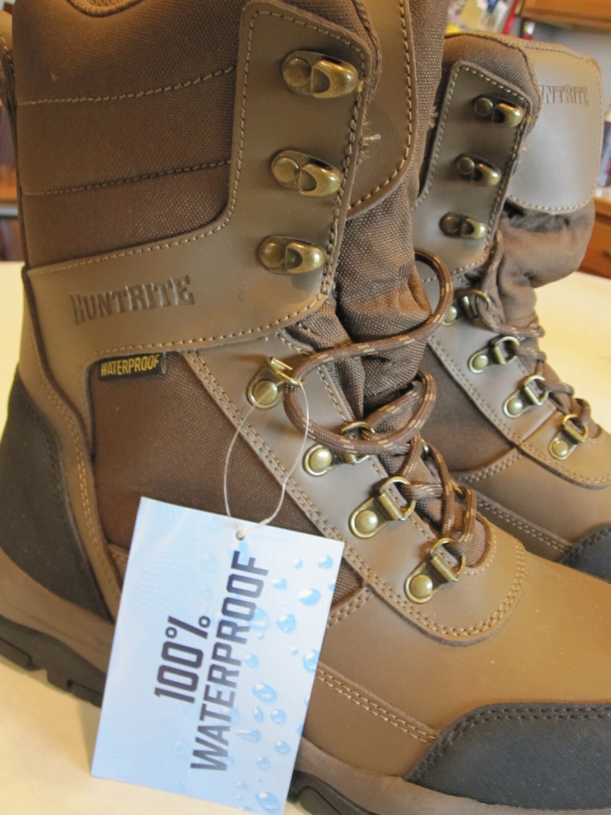 NWT Huntrite Waterproof hunting boot size 8.5D Brown 9153 eBay