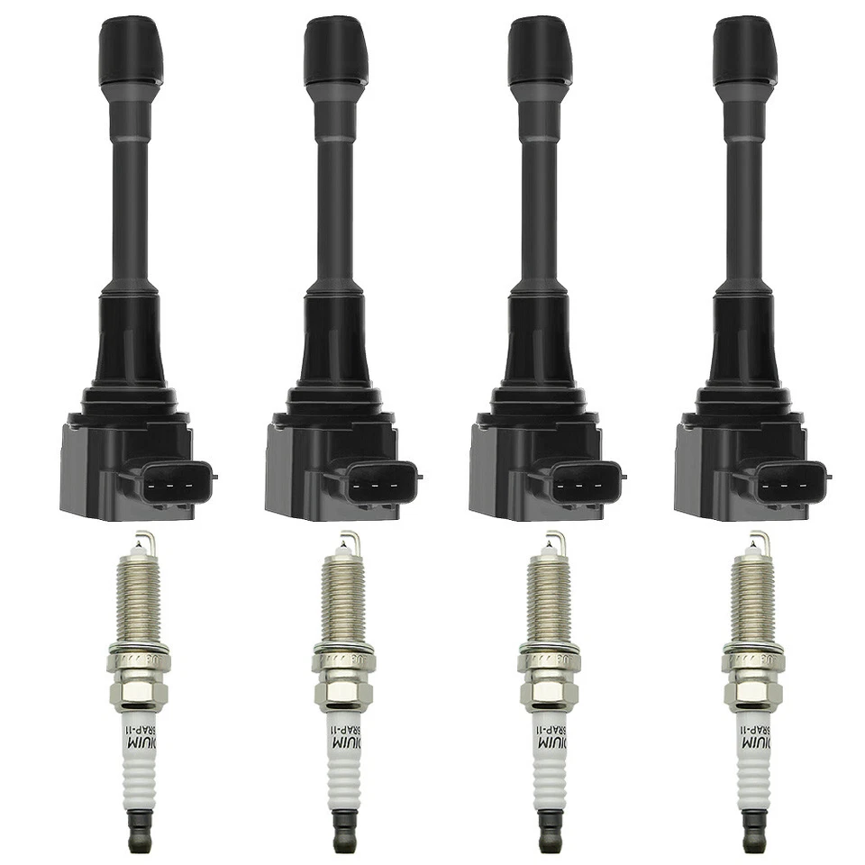 Bobina de encendido UF549 y bujías de iridio para Nissan Altima 2007-2013 2,5 L L L4 Foto 2 de 4