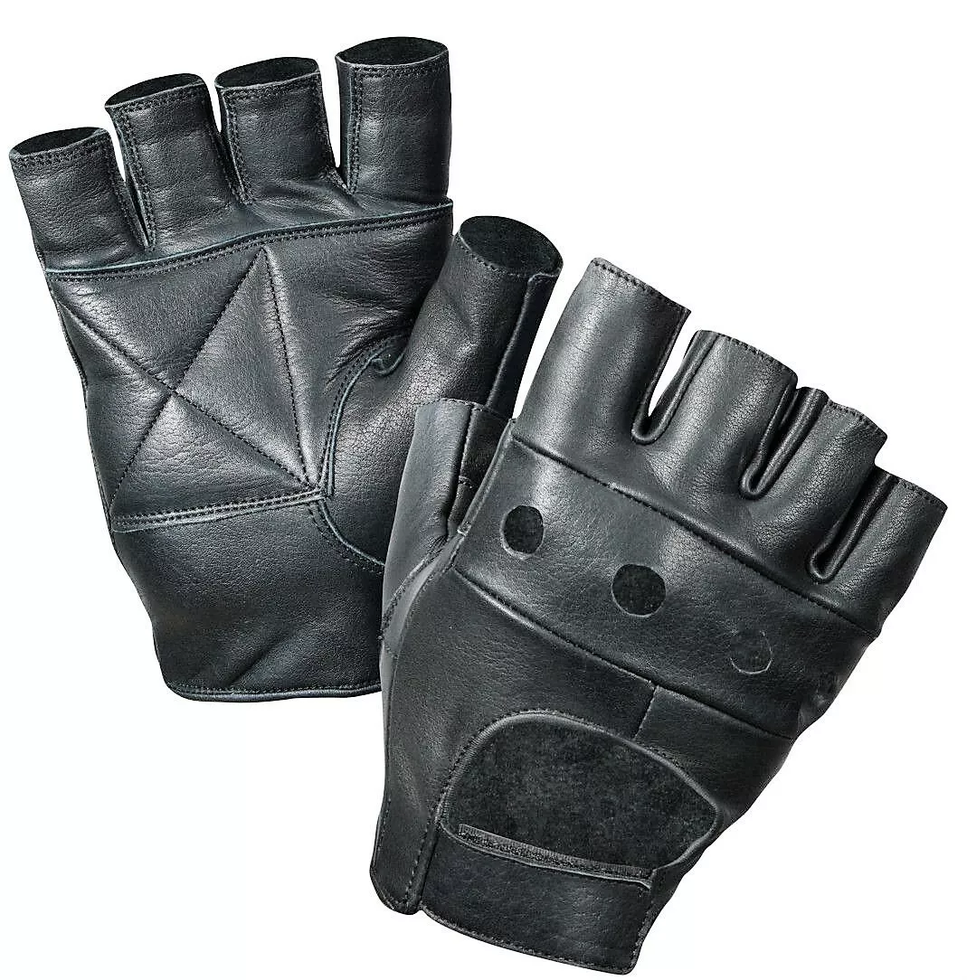 Leather cycling sales gloves fingerless