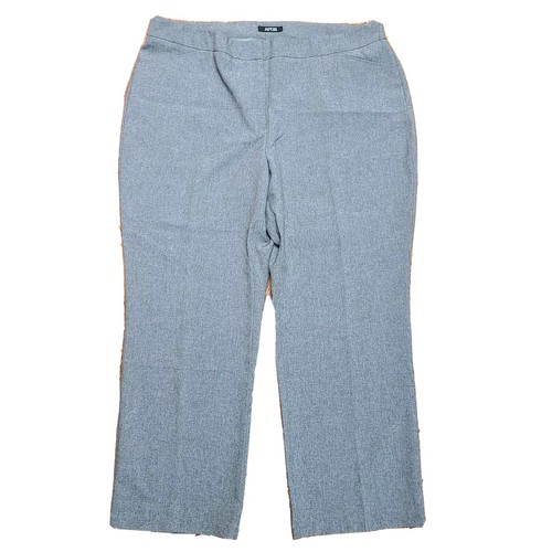 APT 9 Solid All Grey Gray Pants Womens 