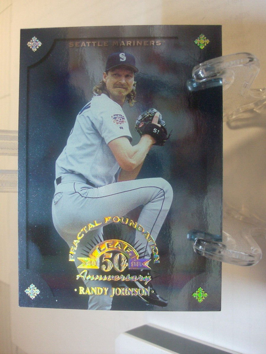 1998 Donruss Leaf Fractal Foundations #30 - Randy Johnson 2302