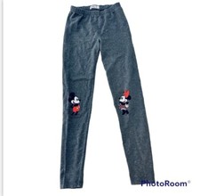 gap kids disney leggings minnie and mickey gray size XL 12