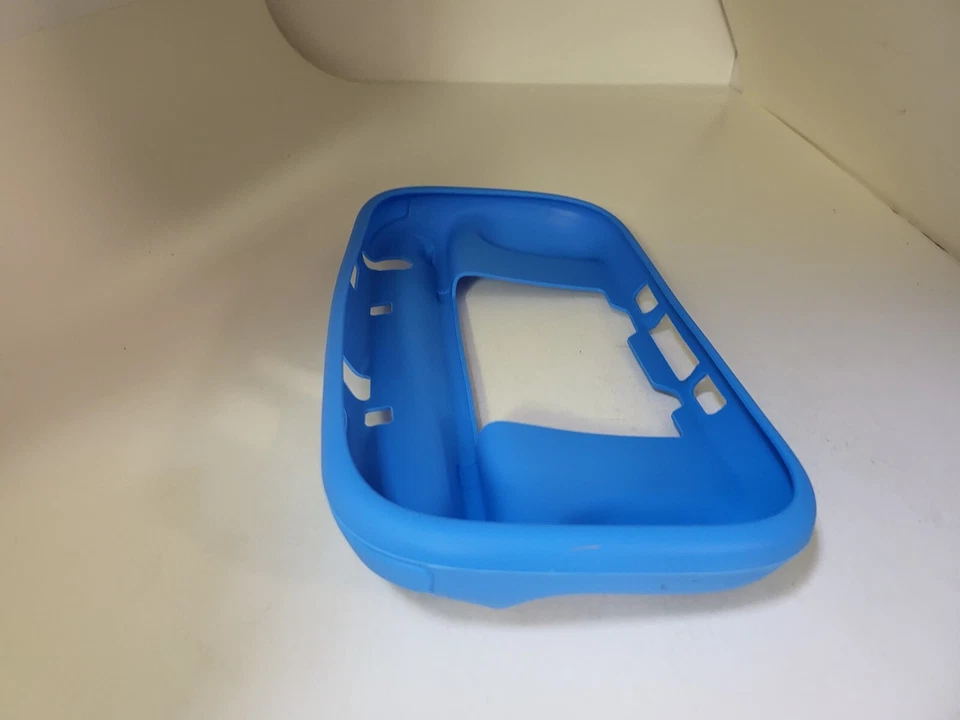 Blue Soft Comfort Grip Silicone Skin Protective case for Nintendo Wii U Gamepad - Image 4 of 4