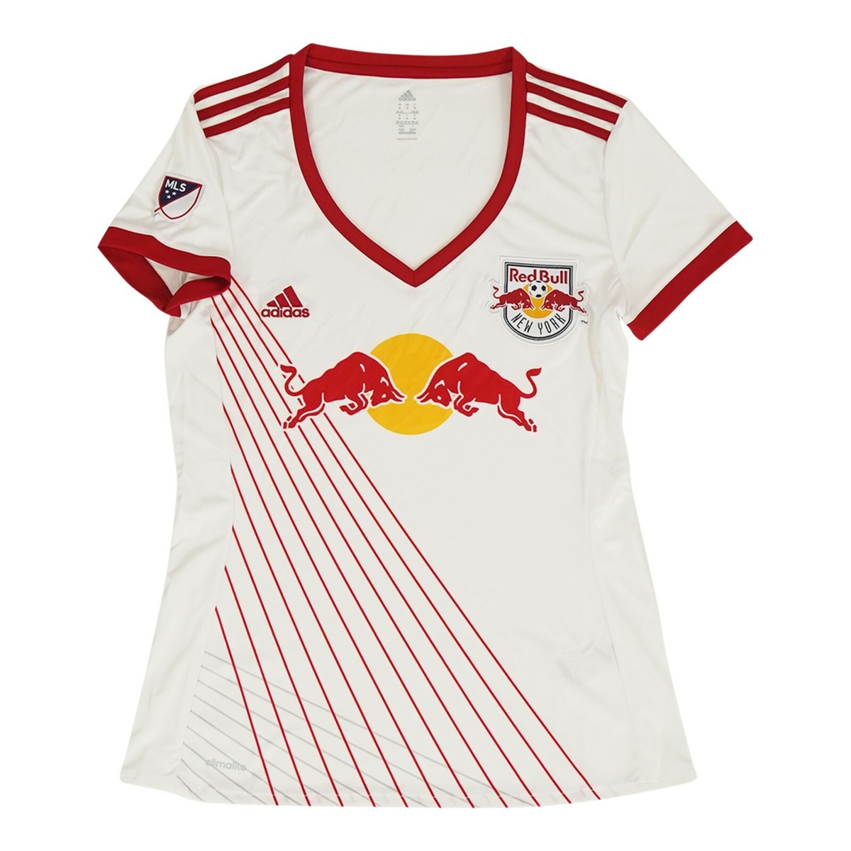 New York Red Bulls MLS Adidas Women's White Official Team