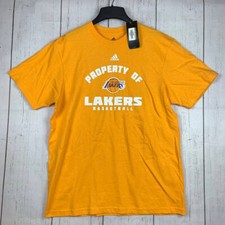 Los Angeles Lakers NBA XL Adidas Casual T-Shirt Adult New Men Kobe Bryant