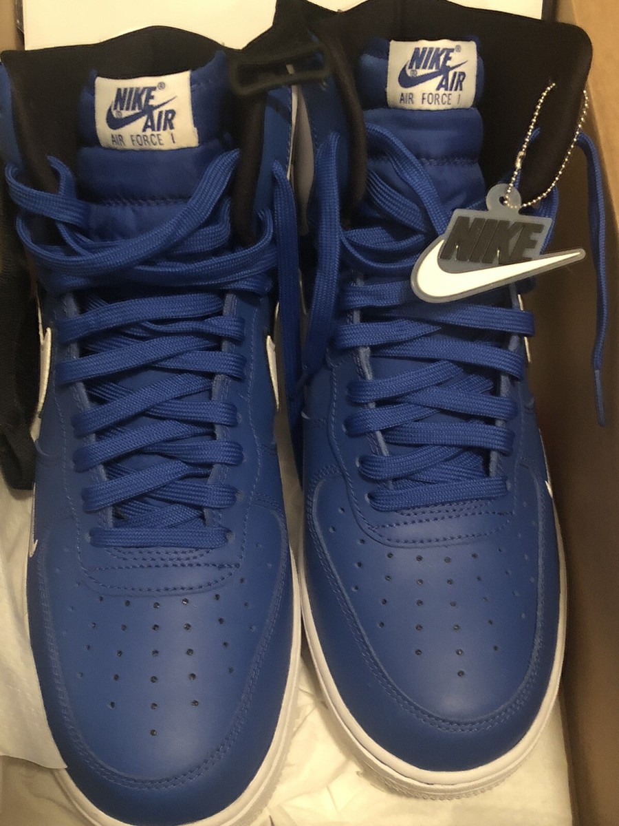 blue air force 1 lv8 high top