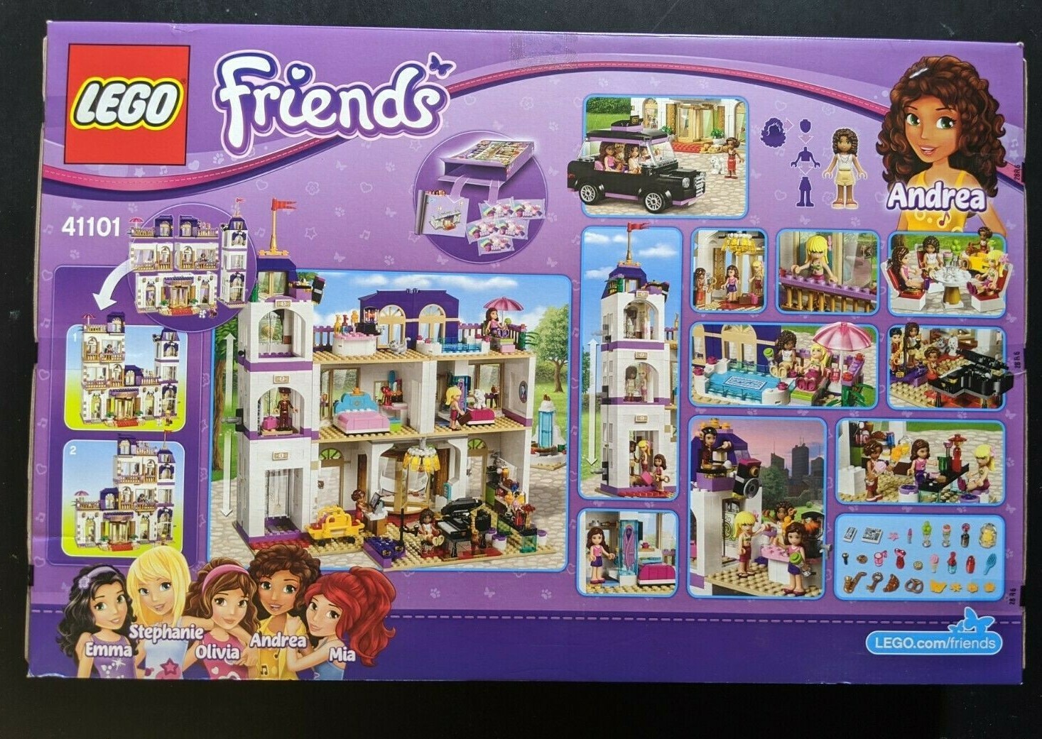 lego friends hotel ebay