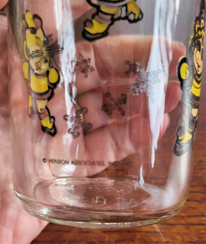vintage Muppet Babies Miss Piggy glass 1989 - Picture 9 of 12