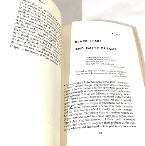 BLACK MOSES THE STORY OF MARCUS PAPERBACK BOOK GARVEY E. DAVID CRONON 1969 - Picture 4 of 5