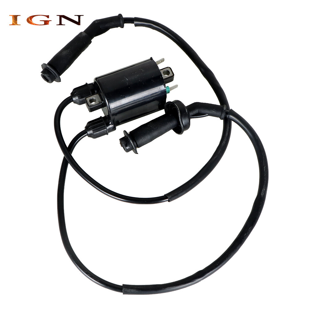 Ignition Coil & Spark Plug Cap×2 Fit For HONDA Shadow 1100 VT1100 1987
