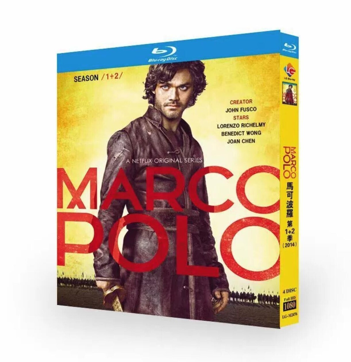 Marco Polo Season 1-2 HD 4 Disc TV Series BD All Region