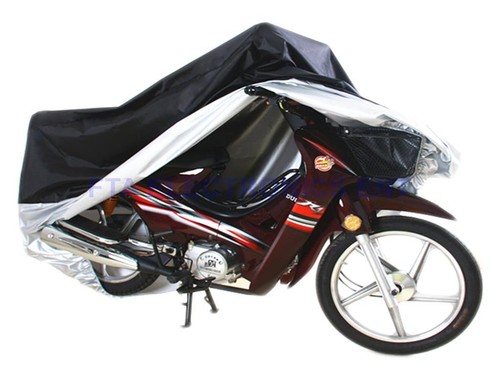 Weatherproof Motorcycle Outdoor Cover Protection Rain Dust and UV Light Large - Picture 2 of 4