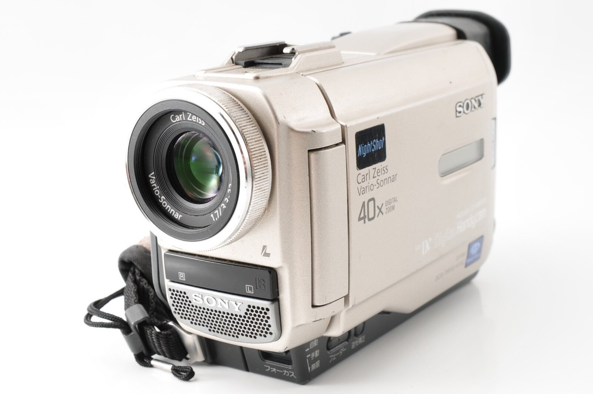 ☆SONY Handycam miniDV DCR-TRV10☆ ミニDVテープ ダビング・再生に