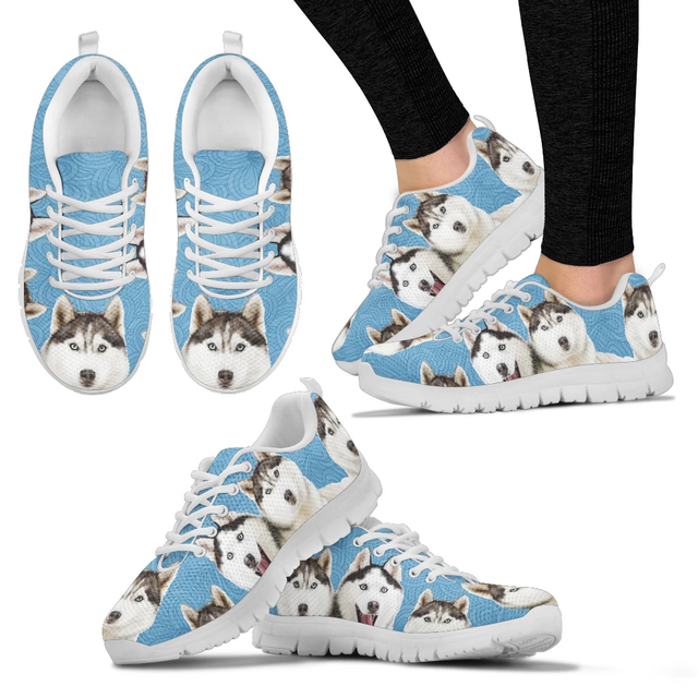 Husky Dog Huskies Shoes Women's Sneakers eBay