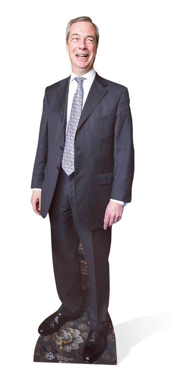 Nigel Farage Politician Lifesize Cardboard Cutout / Standee / Stand Up
