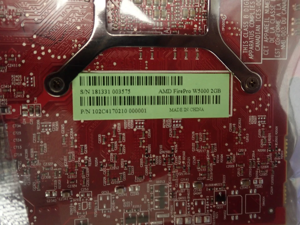 AMD FirePro Graphics W5000 2GB GDDR5 DVI Dual DisplayPort PCI-E Video Card - Image 4 of 4