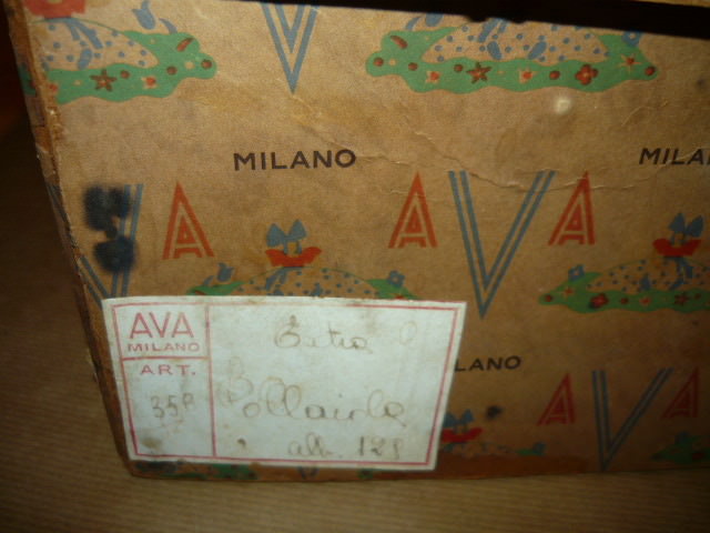 Ancienne Peluche Chien Amélia Alberani Vecchiotti Milano – Vintage 1930-1980