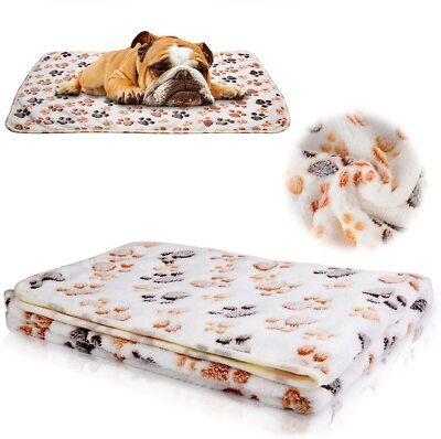 Soft Pet Dog Blanket Flannel Dogs Cats Throw for Puppy Small Large Extra Large