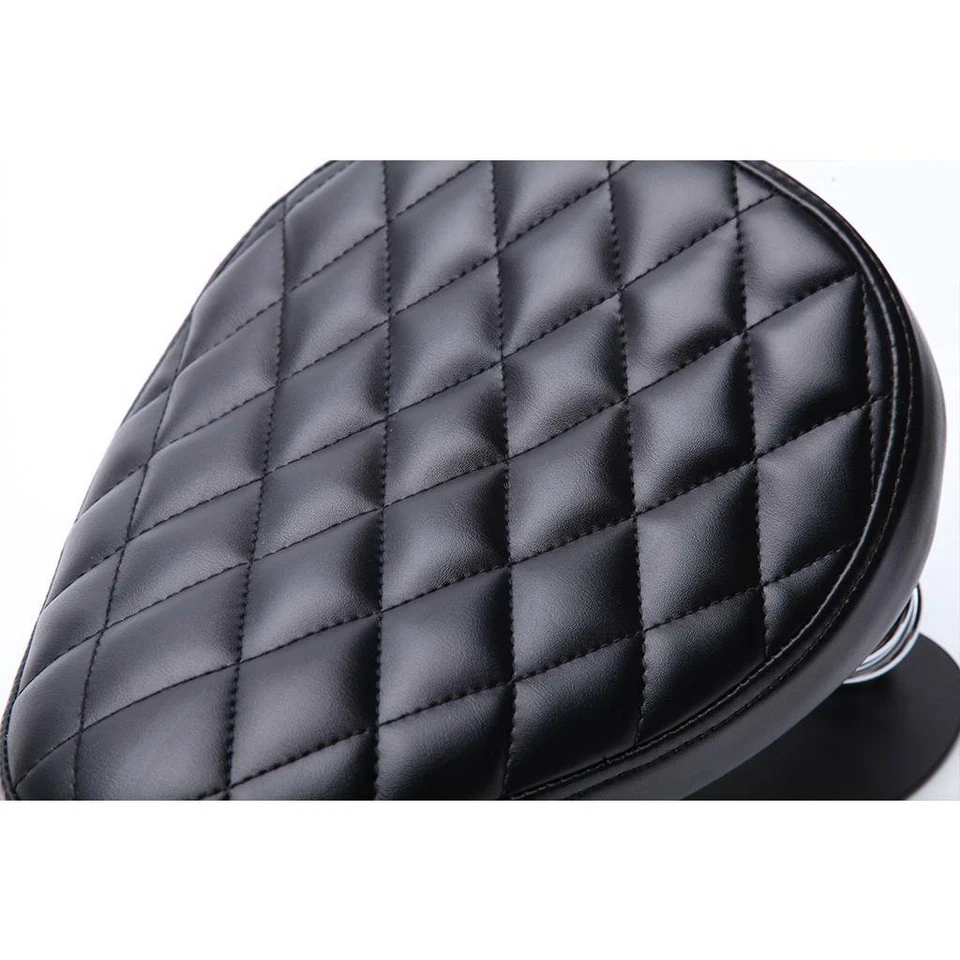 Kit de base de resorte de asiento de conductor de motocicleta solo de 3" para Bobber Honda Yamaha Suzuki EE. UU. Foto 4 de 4