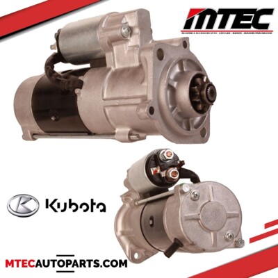 Starter Motor for Kubota V3300 M8T50471 M008T50471 1K012-63010 BOBCAT