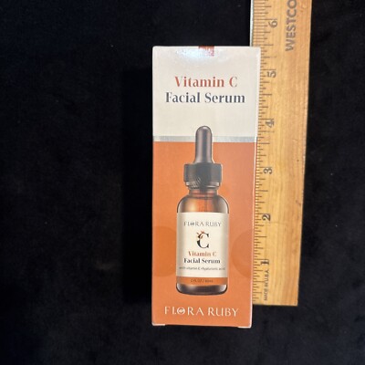 Vitamin C facial serum with vitamin E hyaluronic acid 2 Oz New Free Shipping!