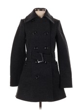 H&m Women Gray Wool Coat 4