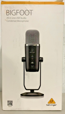 Behringer BIGFOOT All-In-One USB Studio Condenser Microphone | eBay