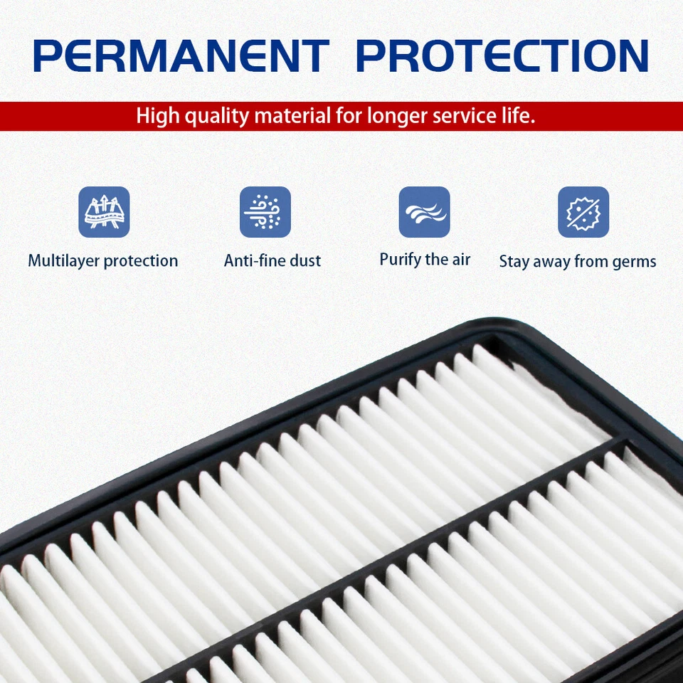 2x Filtro de aire de cabina para Nissan Máxima Murano Sentra Outlander INFINITI FX35 FX45 Foto 2 de 4