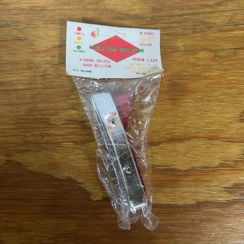 PARAFANGO BICICLETTA RIFLETTORE ADATTO SCHWINN SEARS MURRAY ALTRI VINTAGE NOS - Foto 2 di 9