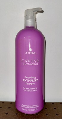 ALTERNA CAVIAR ANTI-AGING SMOOTHING ANTI-FRIZZ SHAMPOO 33.8 OZ TAMES THICK HAIR