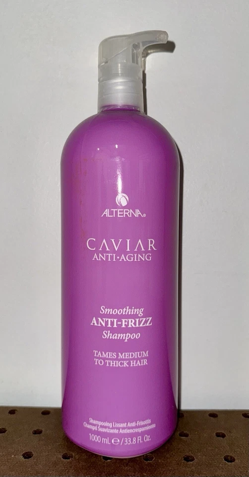 2 PACK ALTERNA CAVIAR ANTI-AGING SMOOTHING ANTI-FRIZZ SHAMPOO 33.8 OZ TAMES HAIR - Image 2 of 4