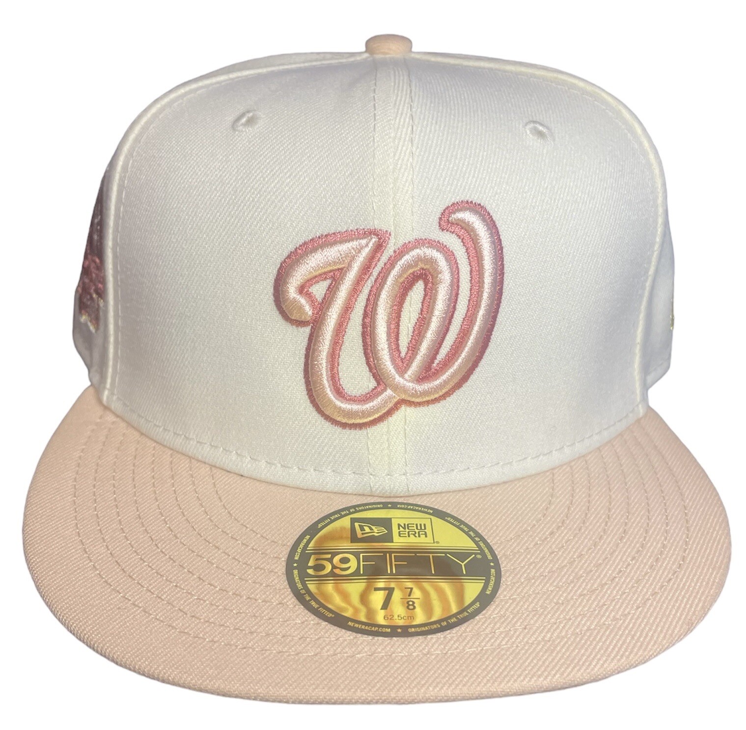 New Era Lids  7 7/8 Washington Nationals Cooperstown Fitted Hat 59fifty- New