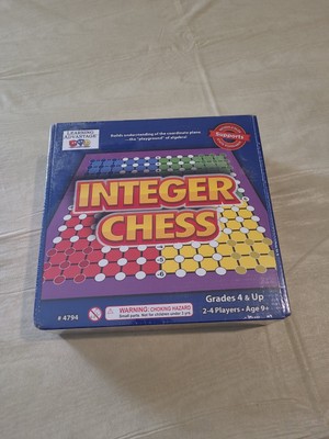 Learning Adventure Integer Chess Age  9+ New