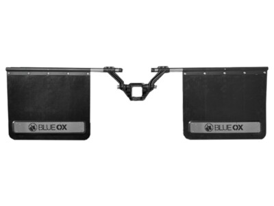 Blue Ox BX88421 Mud Flap System for 2.5  Receiver for Truck Motorhome