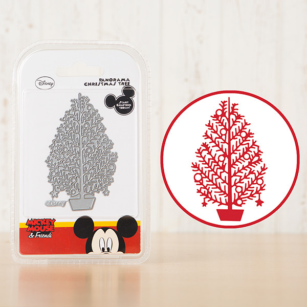 Disney PANORAMA CHRISTMAS TREE Die From the Vintage Mickey Mouse & Friends Range
