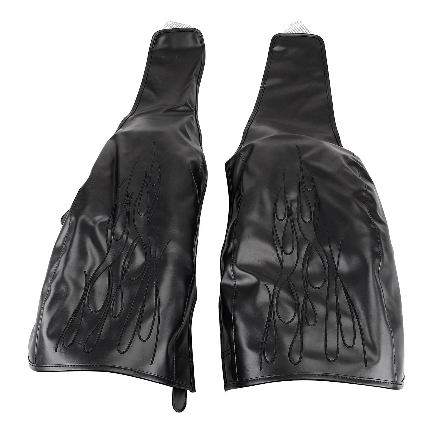 Artificial Leather Fender Artificial Leather Flame Fender Bra Set For Harley  Tri Glide \u0026 Street Glide Trike 2009-2024 Harley Fender Bra, image size:1500x1500