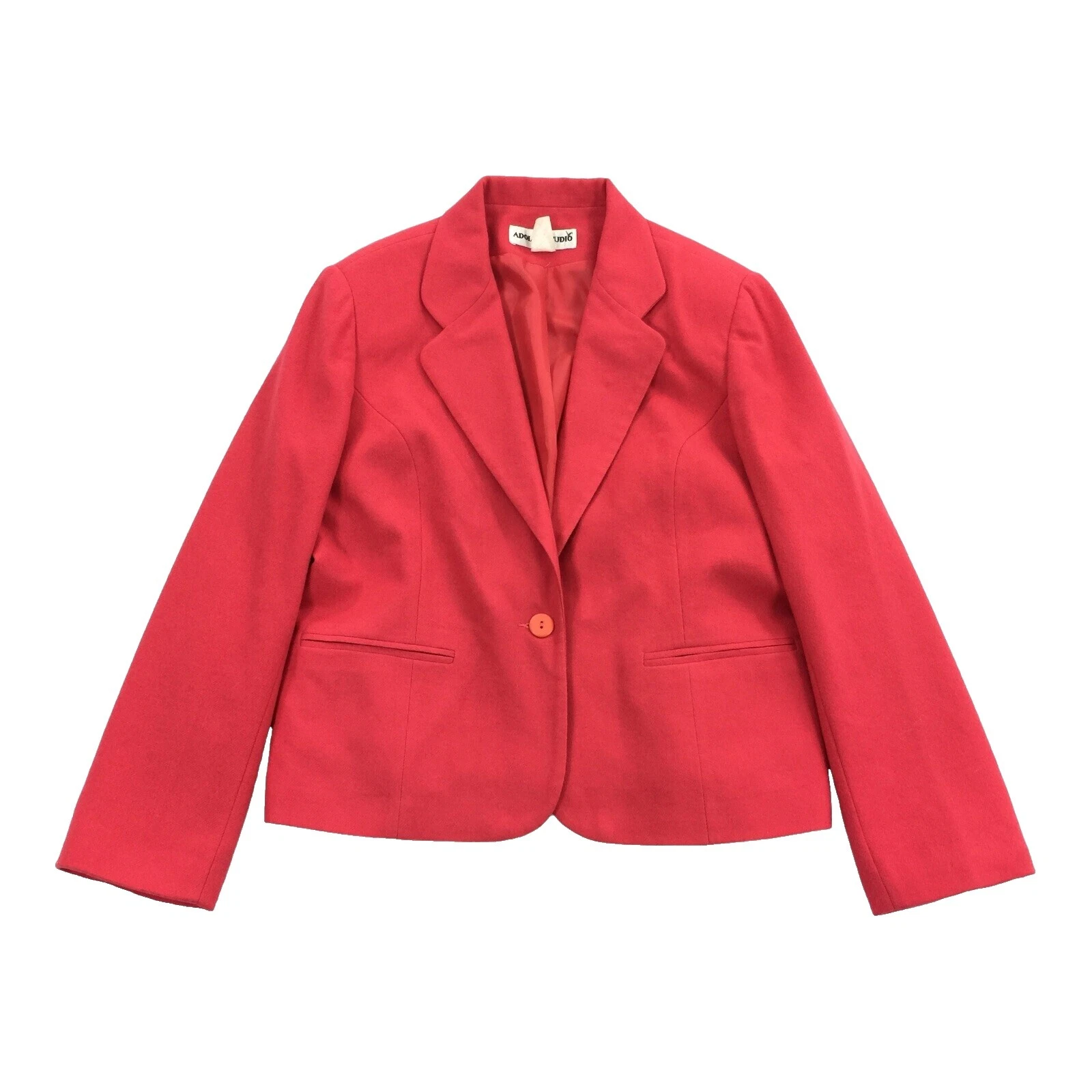 Adolfo Casual abrigos, chaquetas y chalecos sólido para De mujer