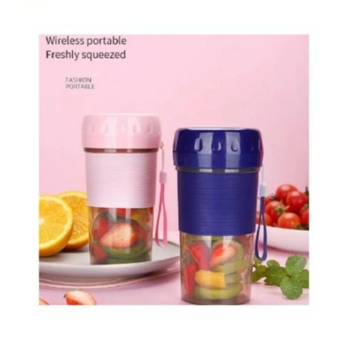 USB 300ml Portable Juicer Home Rechargeable Mini Blender Juicer Cup Double Click