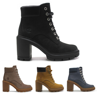 Timberland Womens Boots Allington Heights Inch Casual Ankle Lace Up  Nubuck