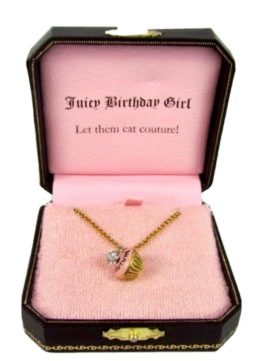 Juicy couture cupcake necklace deals