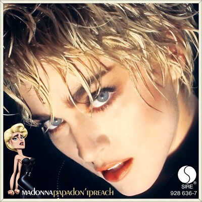 7'' MADONNA Papa Don't Preach / Ain't No Big Deal SIRE 45rpm Made Germany 1986