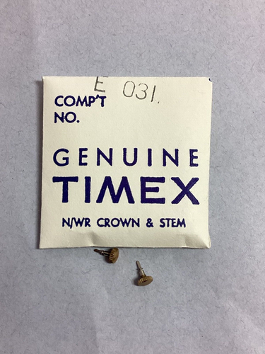 Vintage Timex Crown & Stem, Fancy Crystal New Old Stock - Picture 44 of 98