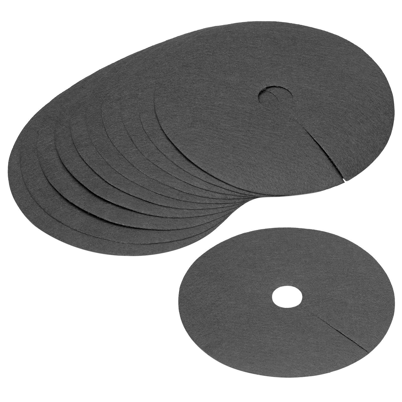 20pcs Tree Mulch Ring 27cm Nonwoven Tree Protector Mat Plant Cover Black 782685888127 eBay